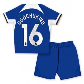 Chelsea Lesley Ugochukwu #16 Heimtrikot 2023-24 Kurzarm (+ kurze hosen)